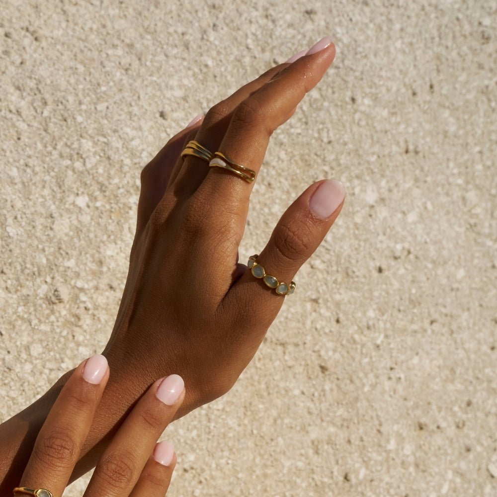 Elise Moonstone Ring