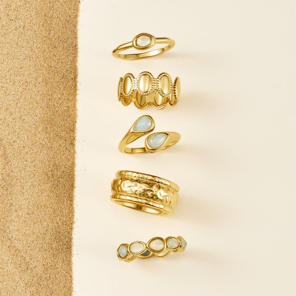 Elise Moonstone Ring